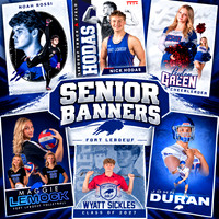 Senior Banners- Class of 2027